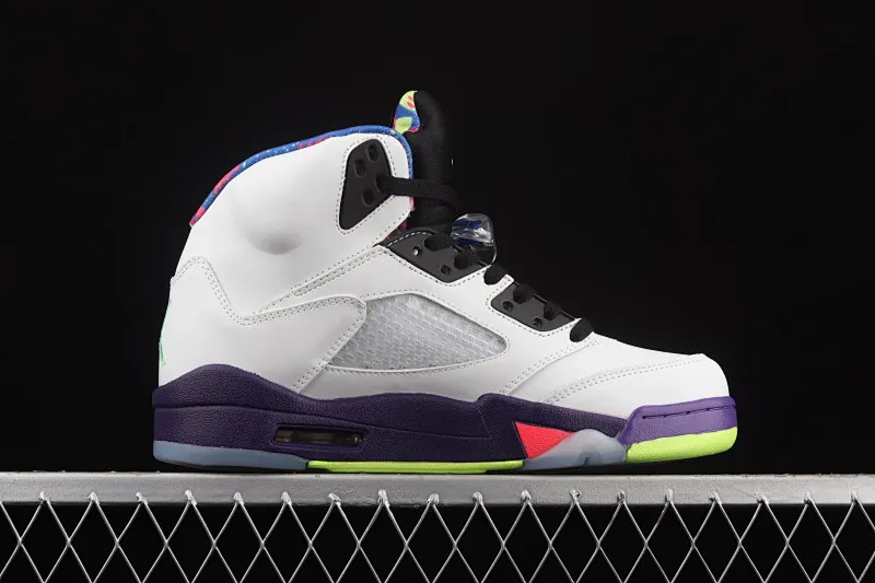 All categories Air Jordan Jordan series basketball shoes Air Jordan 5 G version Air Jordan 5 White Bel-Air AJ5 Joe 5 Fresh Prince 2020 version College Purple DB3335-100